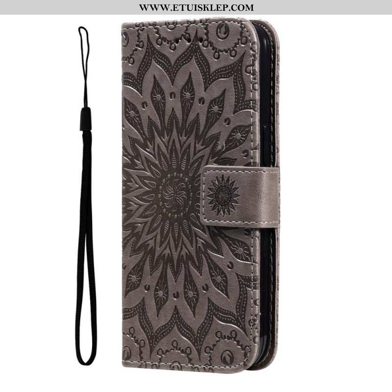 Obudowa Etui Na Telefon do Honor Magic 5 Lite Mandala Sun Ze Smyczą